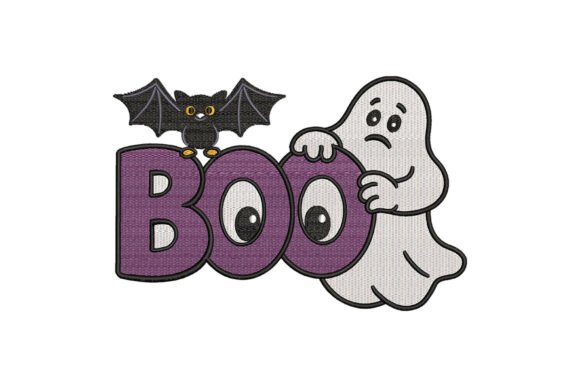 Boo Ghost Halloween Embroidery Review for Real Projects