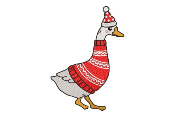 Christmas Goose Embroidery Review for Seasonal Projects