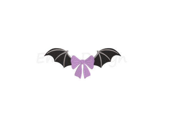 Coquette Halloween Bat Embroidery Review for Boutique Sweatshirts
