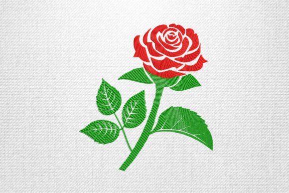 Detailed Rose Embroidery Design Review for Apparel Projects
