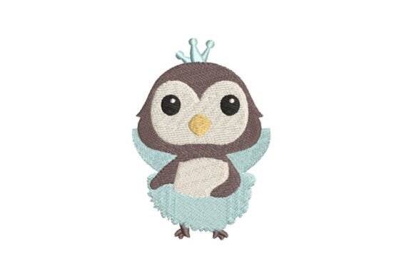 Fairy Penguin Embroidery Design Review for Small Business Merch
