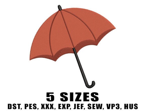 Fall Umbrella Embroidery Design Review for Real Projects