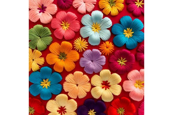 Floral Embroidery Summer Flower Review for Gift Makers
