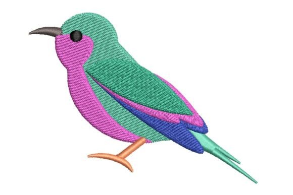Fun Tropical Bird Embroidery Design Review for Business Use