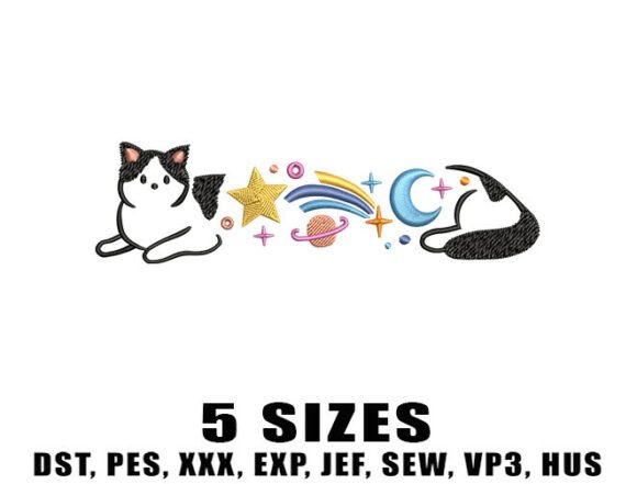 Galaxy Cat Embroidery Design Review: A Celestial Craft Choice