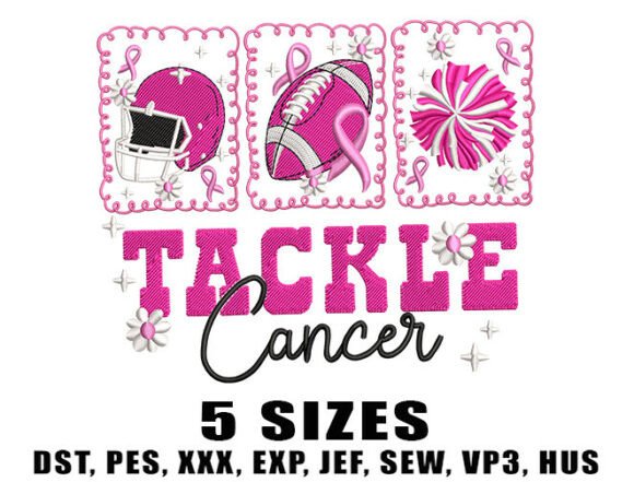 Tackle Cancer Embroidery Design Review for Sellers